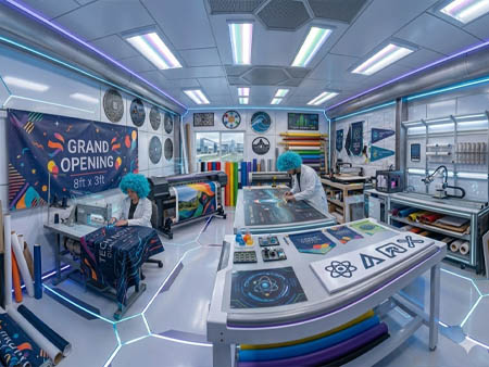 Retail signs and banners